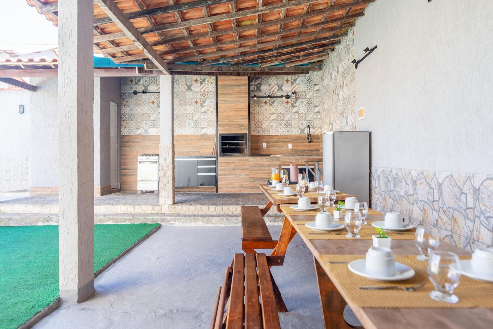 קאבו פריו Refugio Tropical Casa De Praia Com Piscina Aquecida E 4 Suites E Garagem 3 Carros, 800 Mtrs Da Praia Internet 700 Mbps, Condominio Privado Com Pista De Skate , Quadra De Futevolei , Campos E Quadras De Futebol! מראה חיצוני תמונה